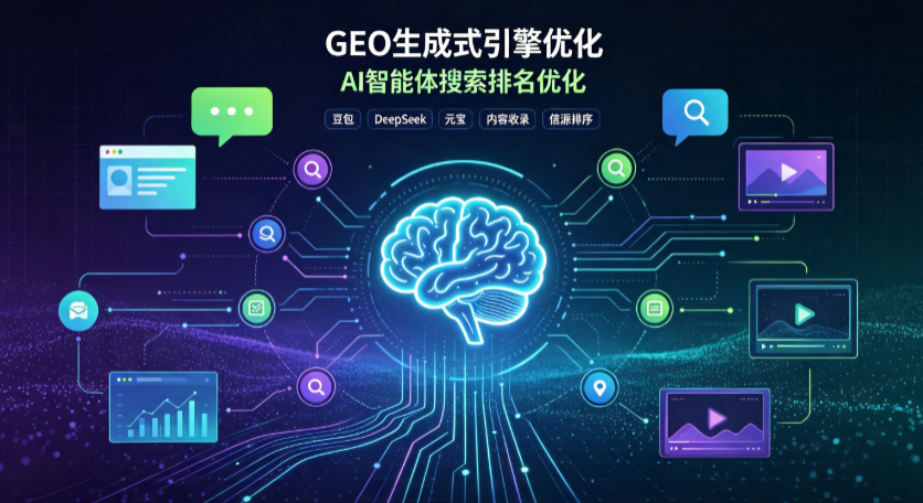江干区GEO 浪潮来袭：生成式引擎优化崛起，创作者争抢豆包、DeepSeek、元宝智能体流量入口